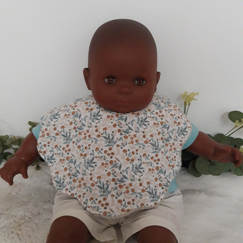 Bavoir élastique, fleur ou bandana