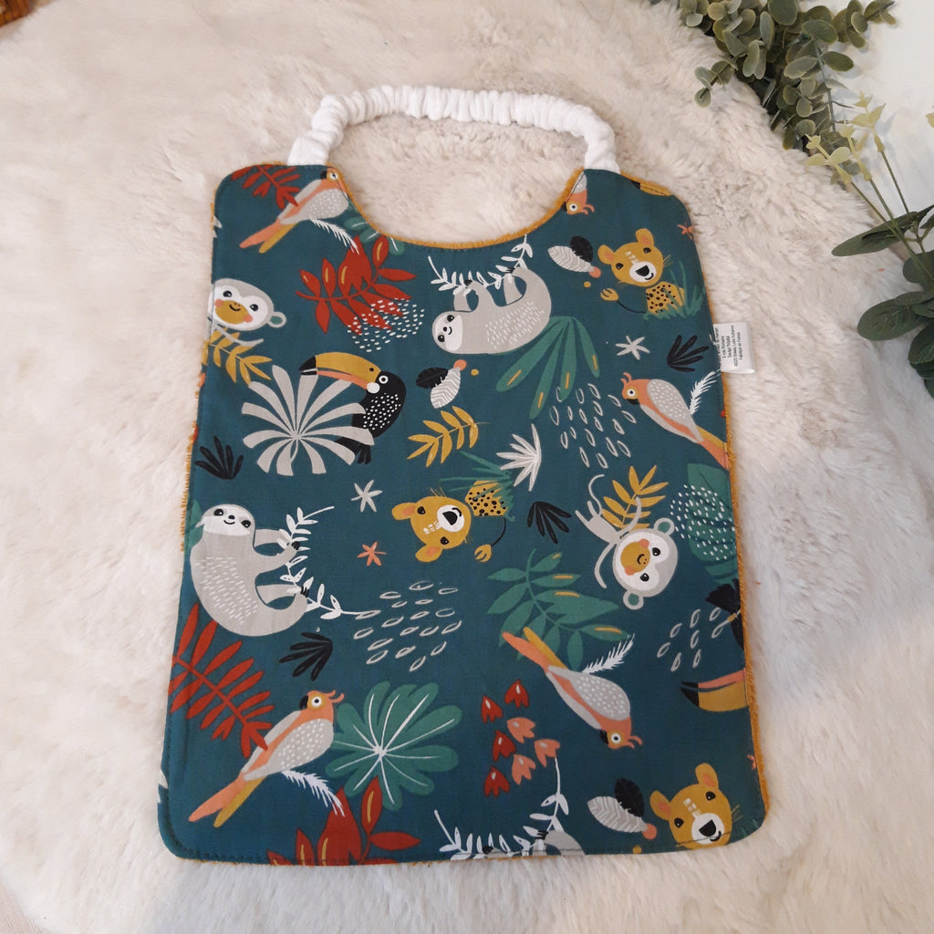 Bavoir élastique forêt