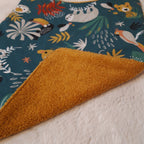 Bavoir élastique forêt