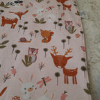 Bavoir élastique faon rose