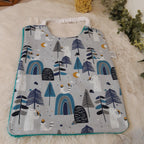 Bavoir élastique ours blanc