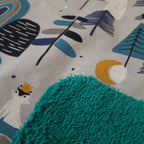 Bavoir élastique ours blanc