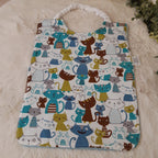 Bavoir élastique chat