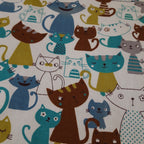 Bavoir élastique chat