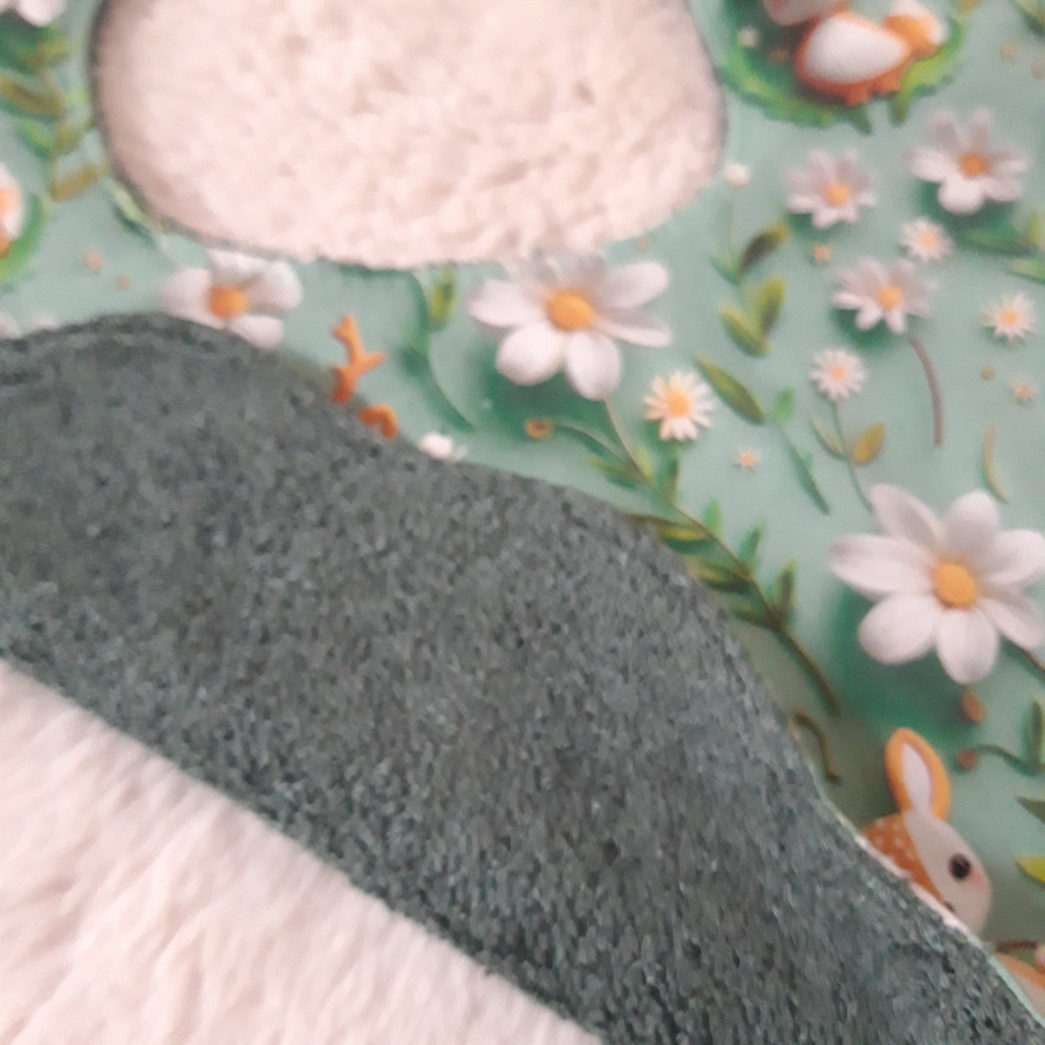 Bavoir fleur bambou - faon