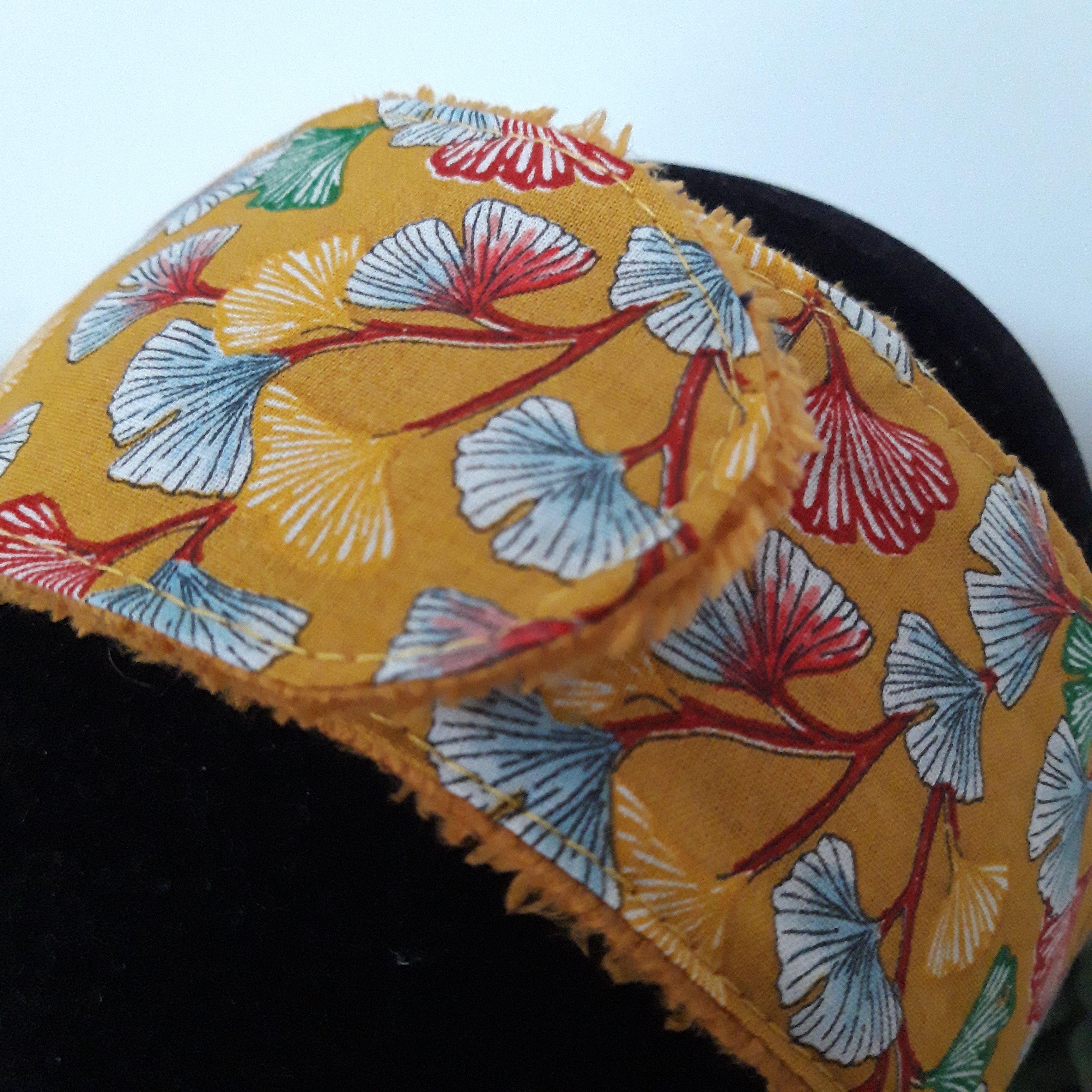 Bandeau de maquillage Ginkgo jaune