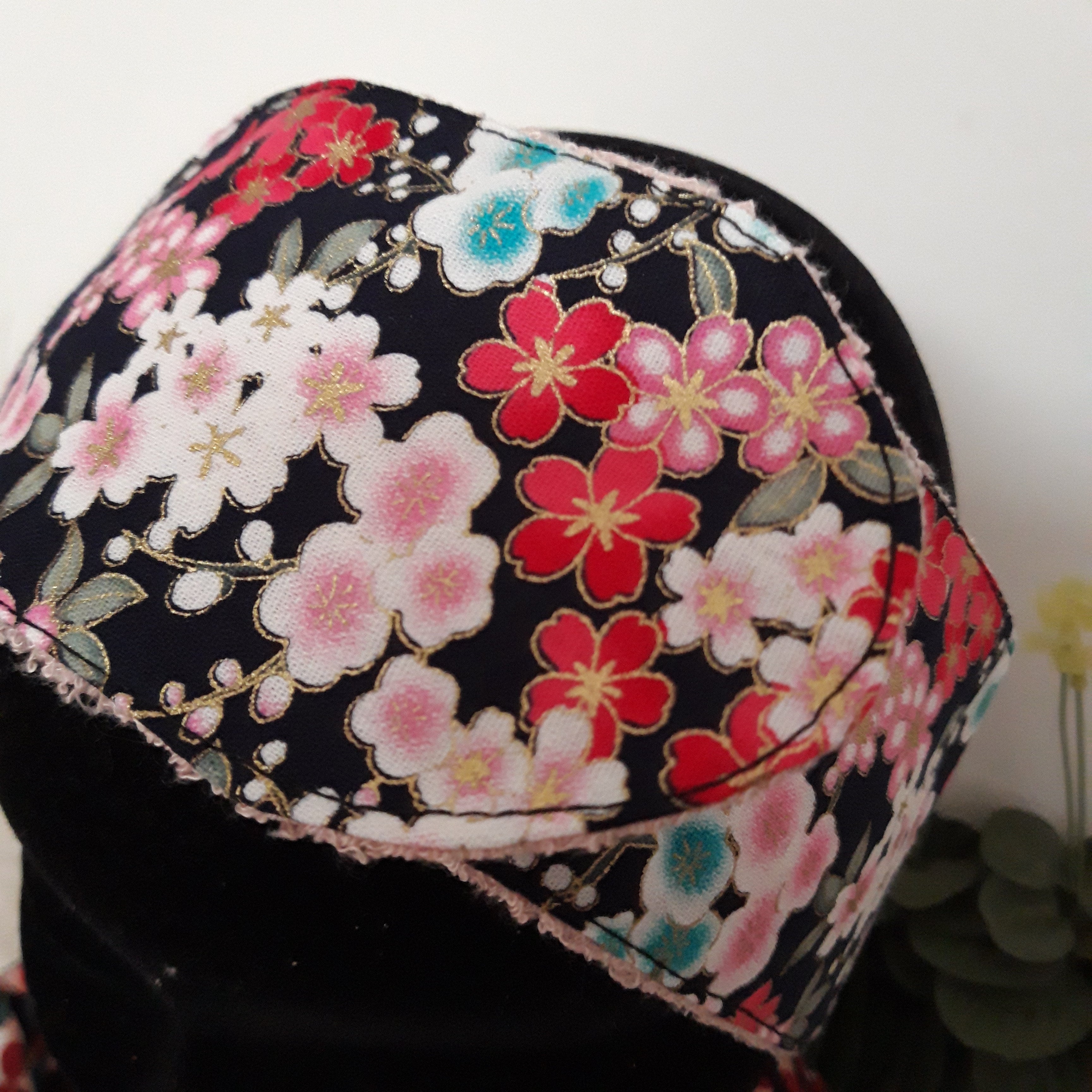 Bandeau de maquillage fleurs japonaises