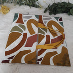 Sac à tarte en tissu enduit - Ethnique