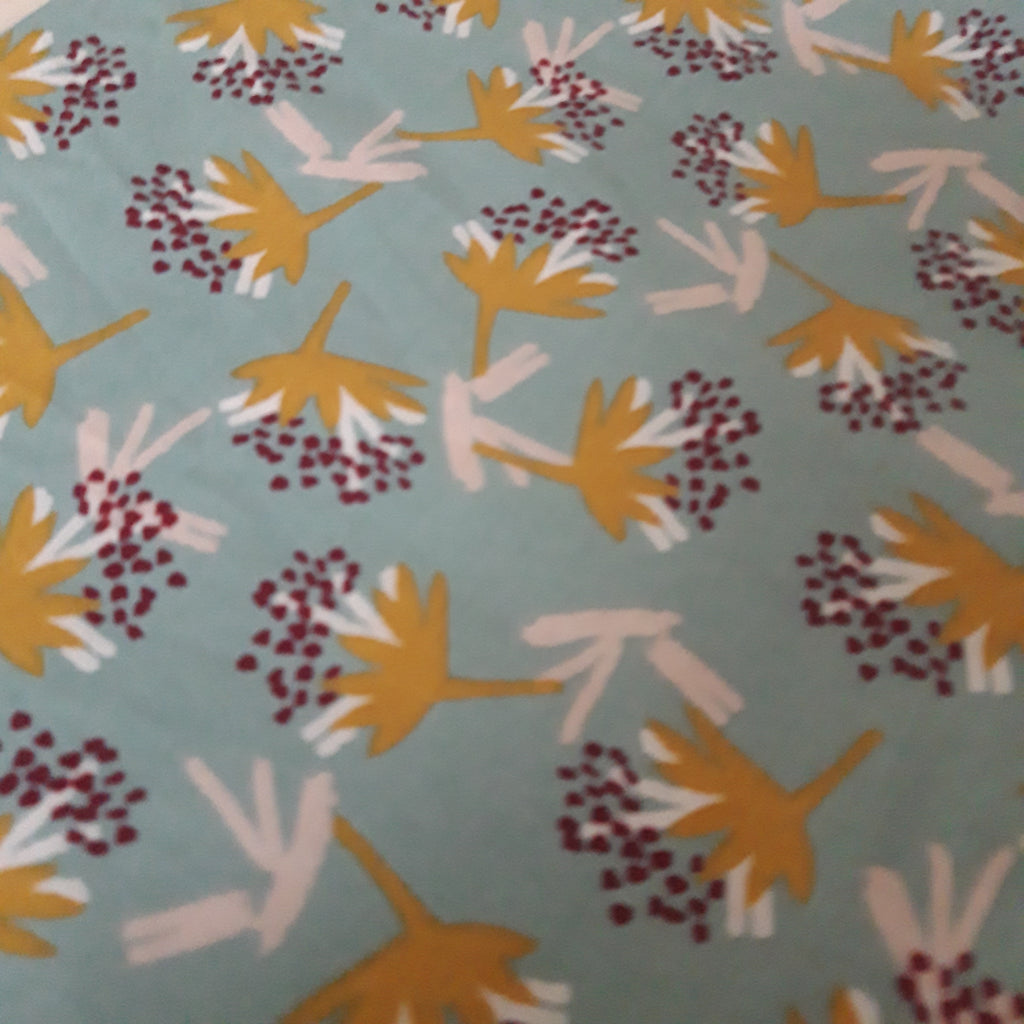 Sac à tarte en tissu enduit - Floral