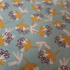 Sac à tarte en tissu enduit - Floral