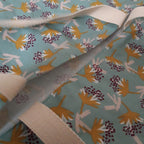 Sac à tarte en tissu enduit - Floral