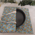 Sac à tarte en tissu enduit - Floral