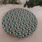 Sac à tarte en tissu enduit - bleue