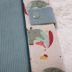 Protège carnet de santé Eléphant