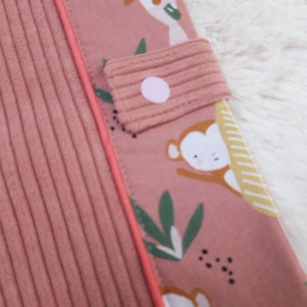 Protège carnet de santé Singe