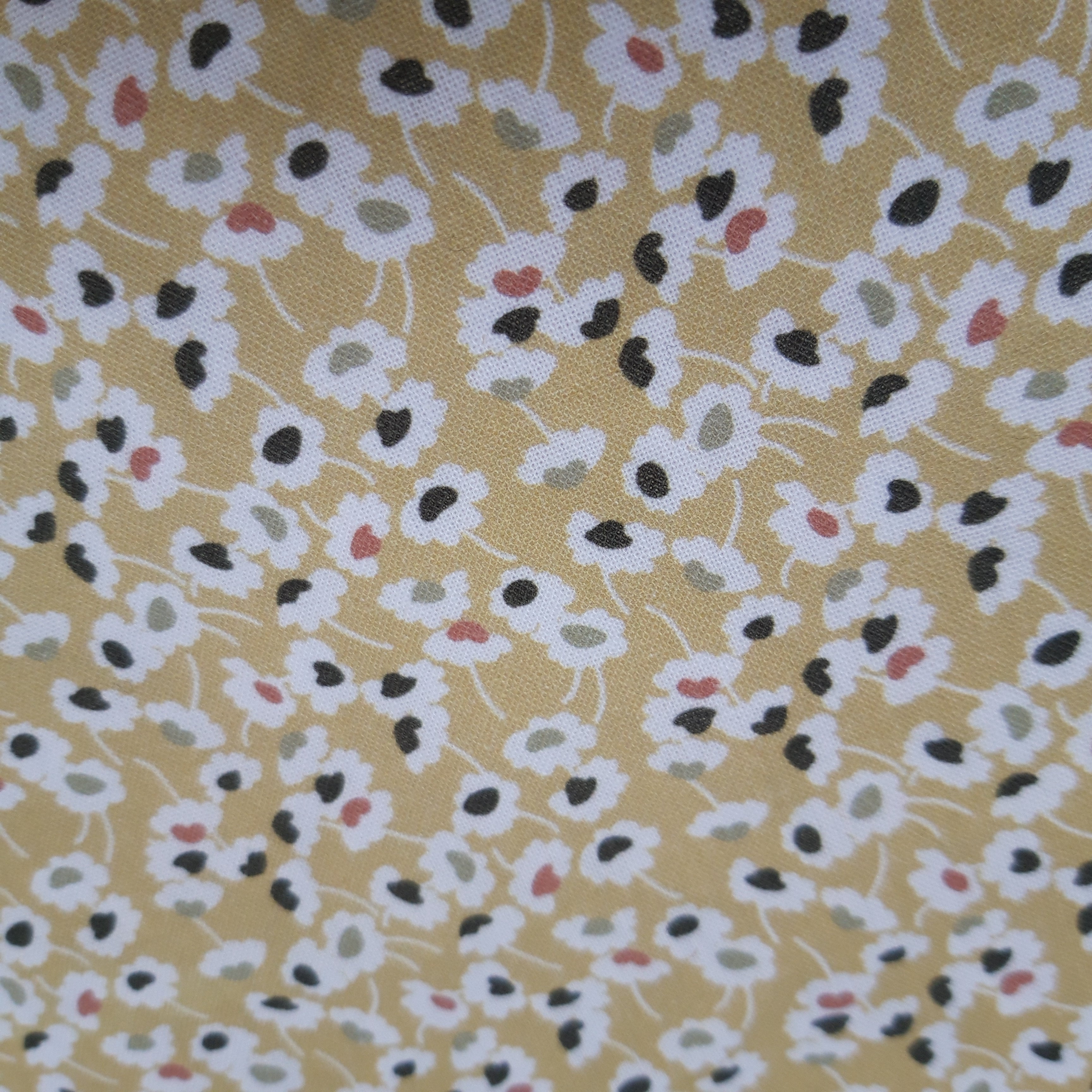 Pochette à livres blanc et fleurs vertes