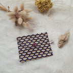 Petite pochette enduite - Violette