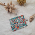 Petite pochette enduite - Fleurie