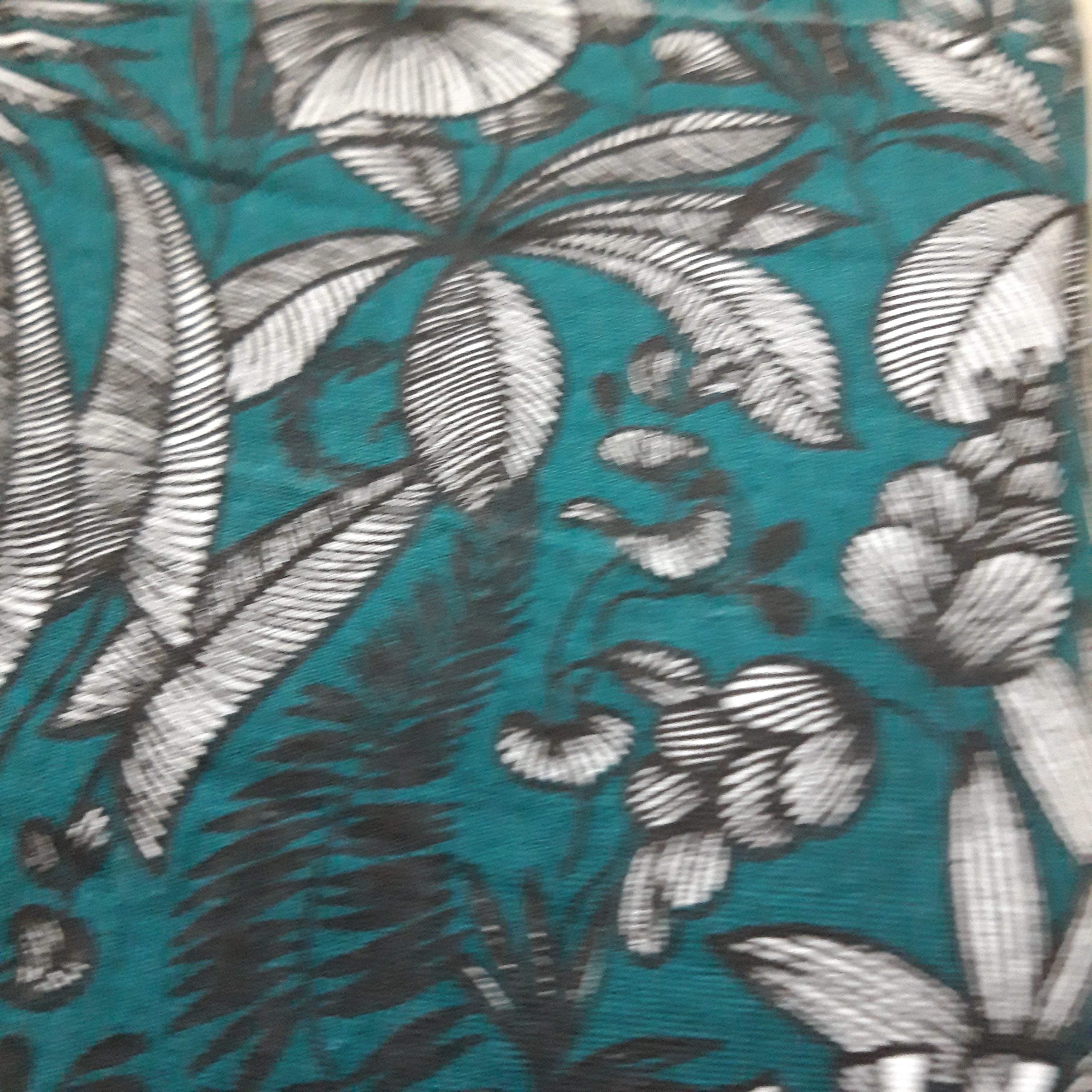 Pochette à livres velours bleue marine