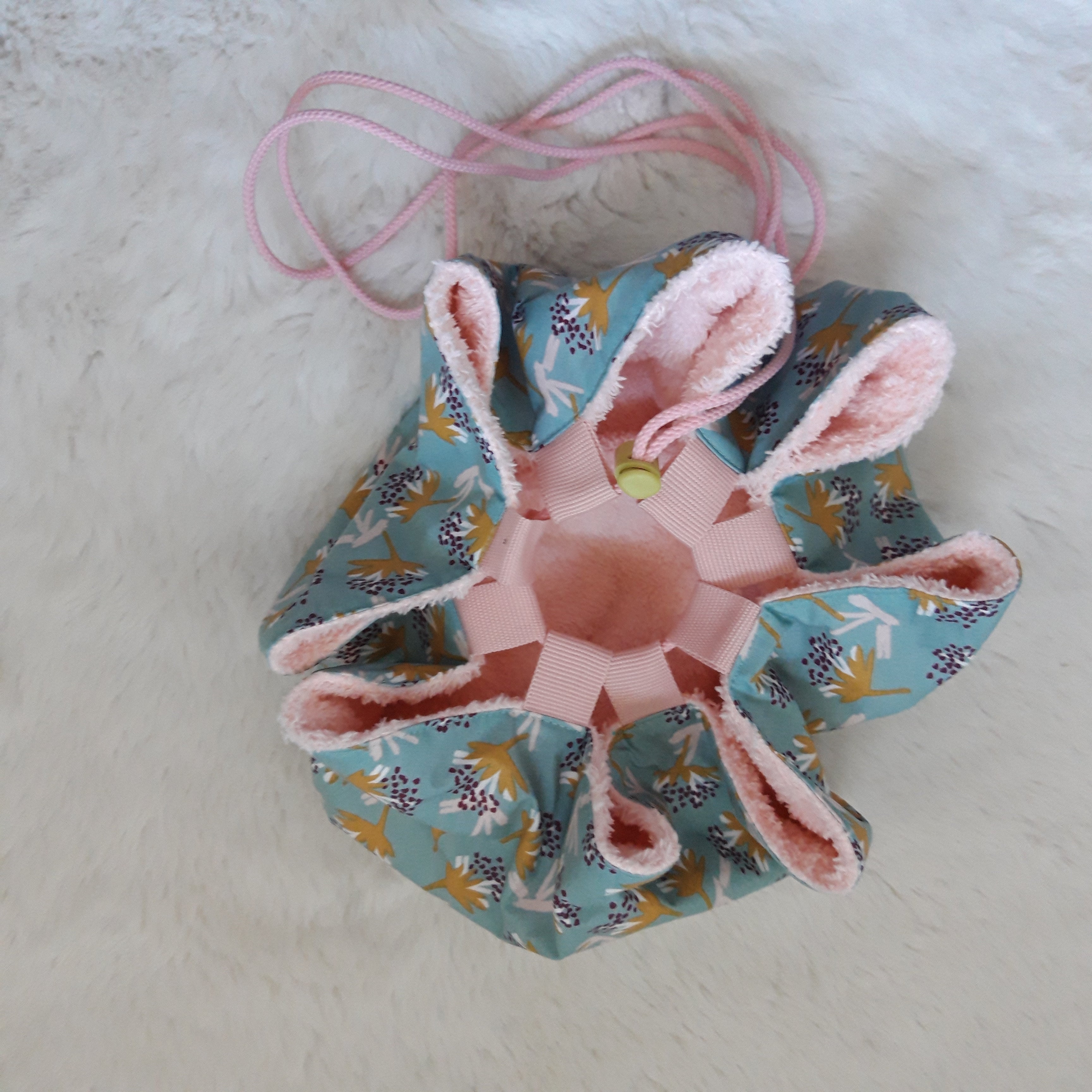 Tapis pieds au sec - floral