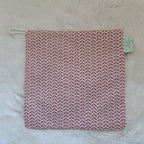 Essuie-tout avec lien saumon