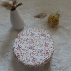 Couvercle à saladier petites fleurs roses