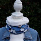 Tour de cou - Snood enfant en polaire et ours en jersey