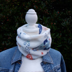 Tour de cou - Snood enfant en polaire espace