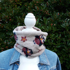 Tour de cou - Snood enfant en polaire hibou