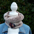 Tour de cou - Snood enfant en polaire hibou