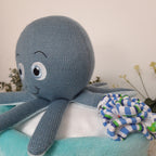 Gâteau de couches - Ma pieuvre bleue