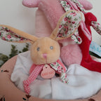 Gâteau de couches - Mon lapin rose Poupi
