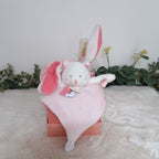 Gâteau de couches - Mini gâteau Lapin blanc et rose