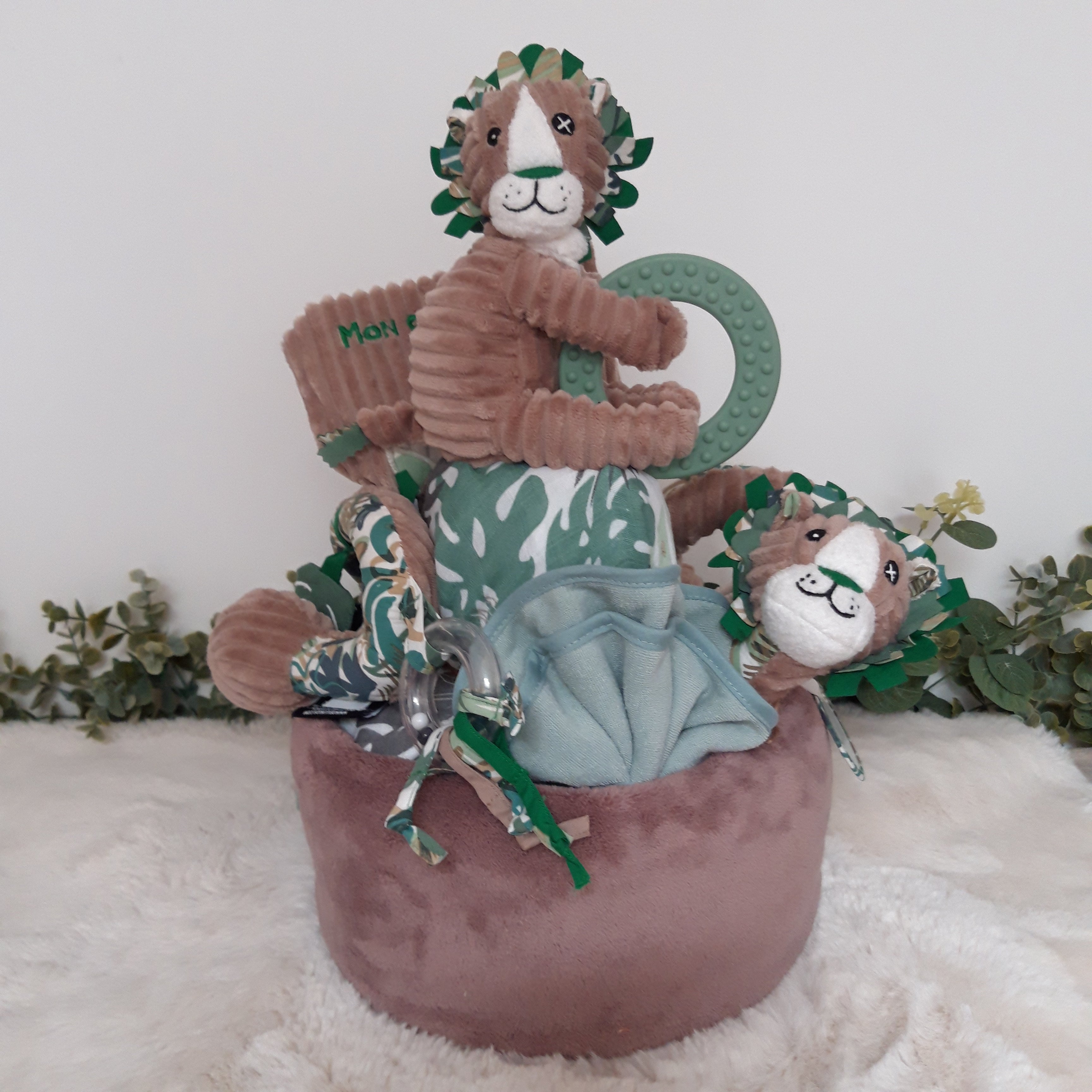 Gâteau de couches - Jélékros le lion