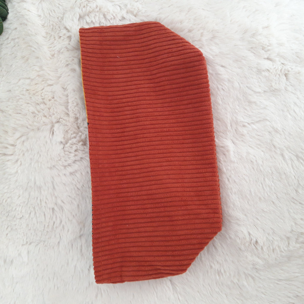 Panière corail géométrique
