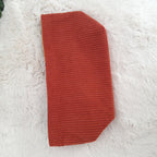 Panière corail géométrique