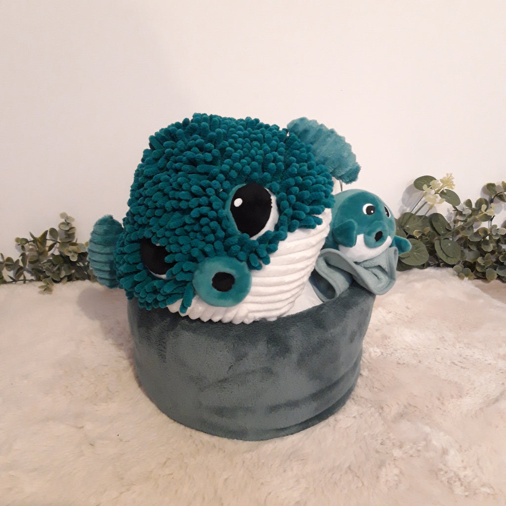 Gâteau de couches - Poisson globe Gobetou