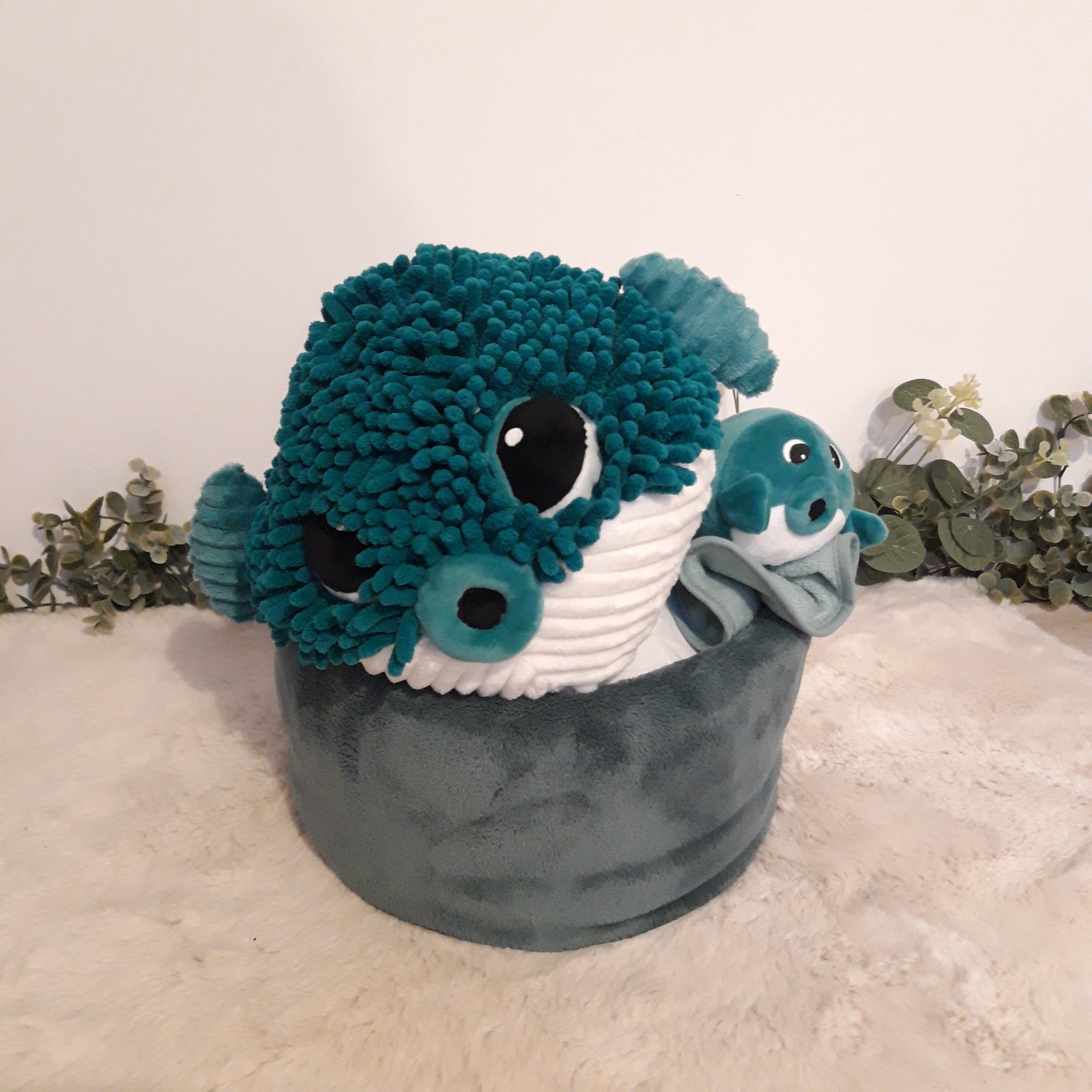 Gâteau de couches - Poisson globe Gobetou