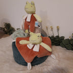 Gâteau de couches - Les grenouilles en folie