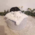 Gâteau de couches - Lapin doudou blanc