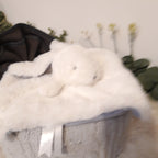 Gâteau de couches - Lapin doudou blanc