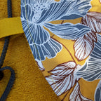Tapis pieds au sec - Fleurs moutarde