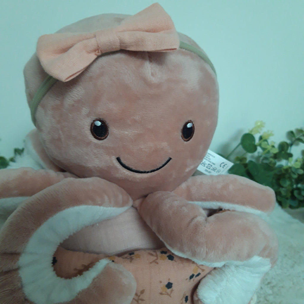 Gâteau de couches -Pieuvre rose
