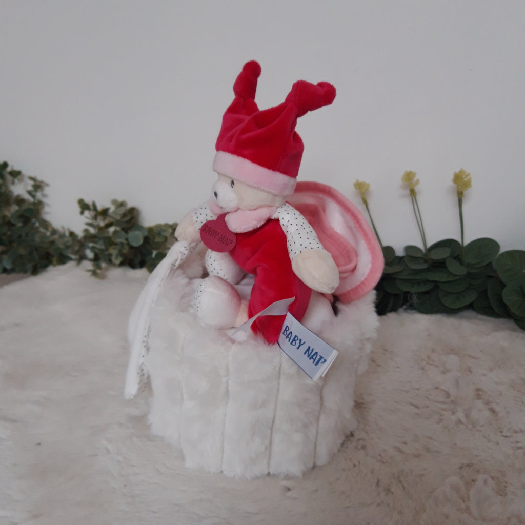 Gâteau de couches -Mini doudou brioche