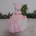 Gâteau de couches -Mini doudou faon