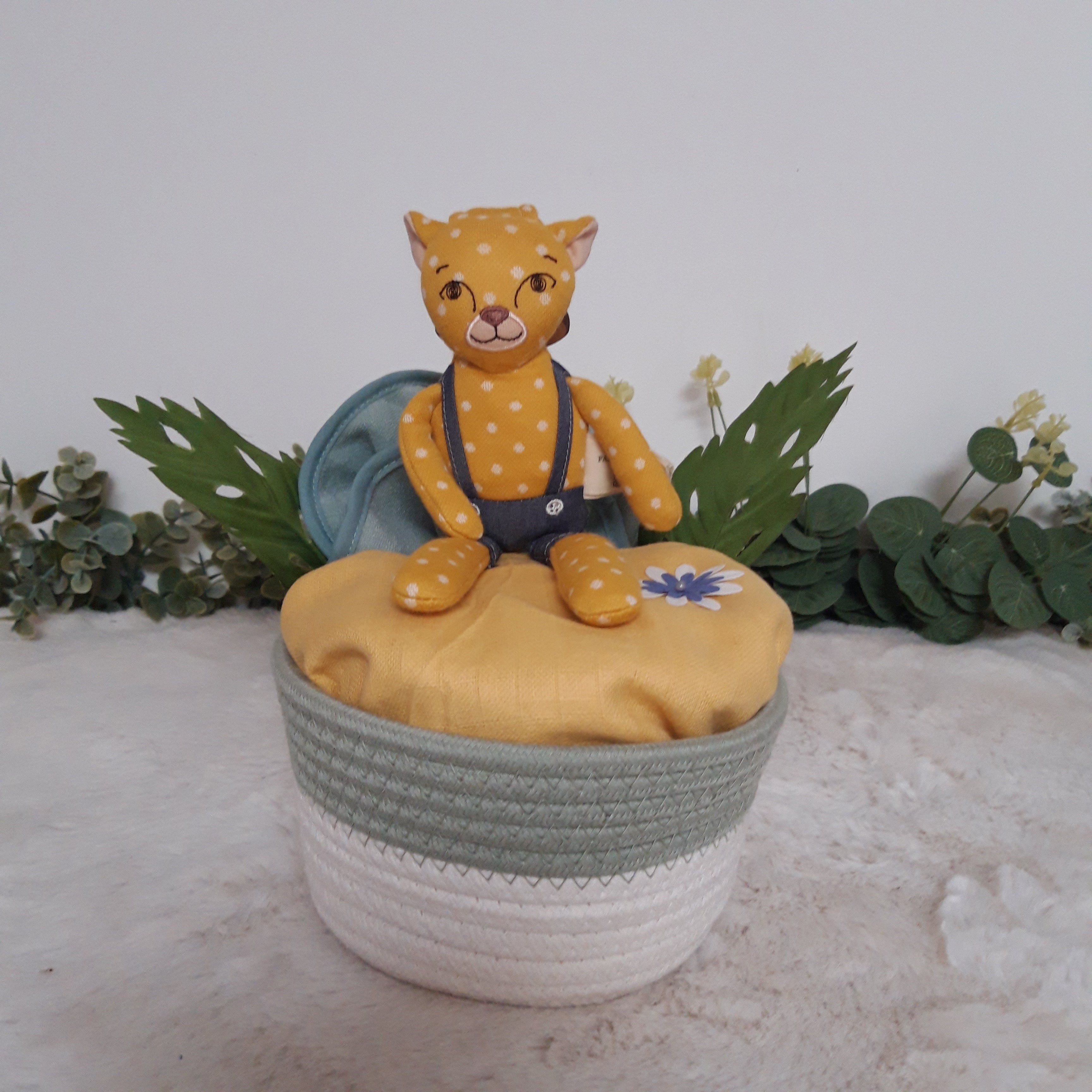 Gâteau de couches -Mini guépard
