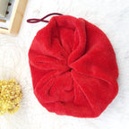 Fleur de douche rouge