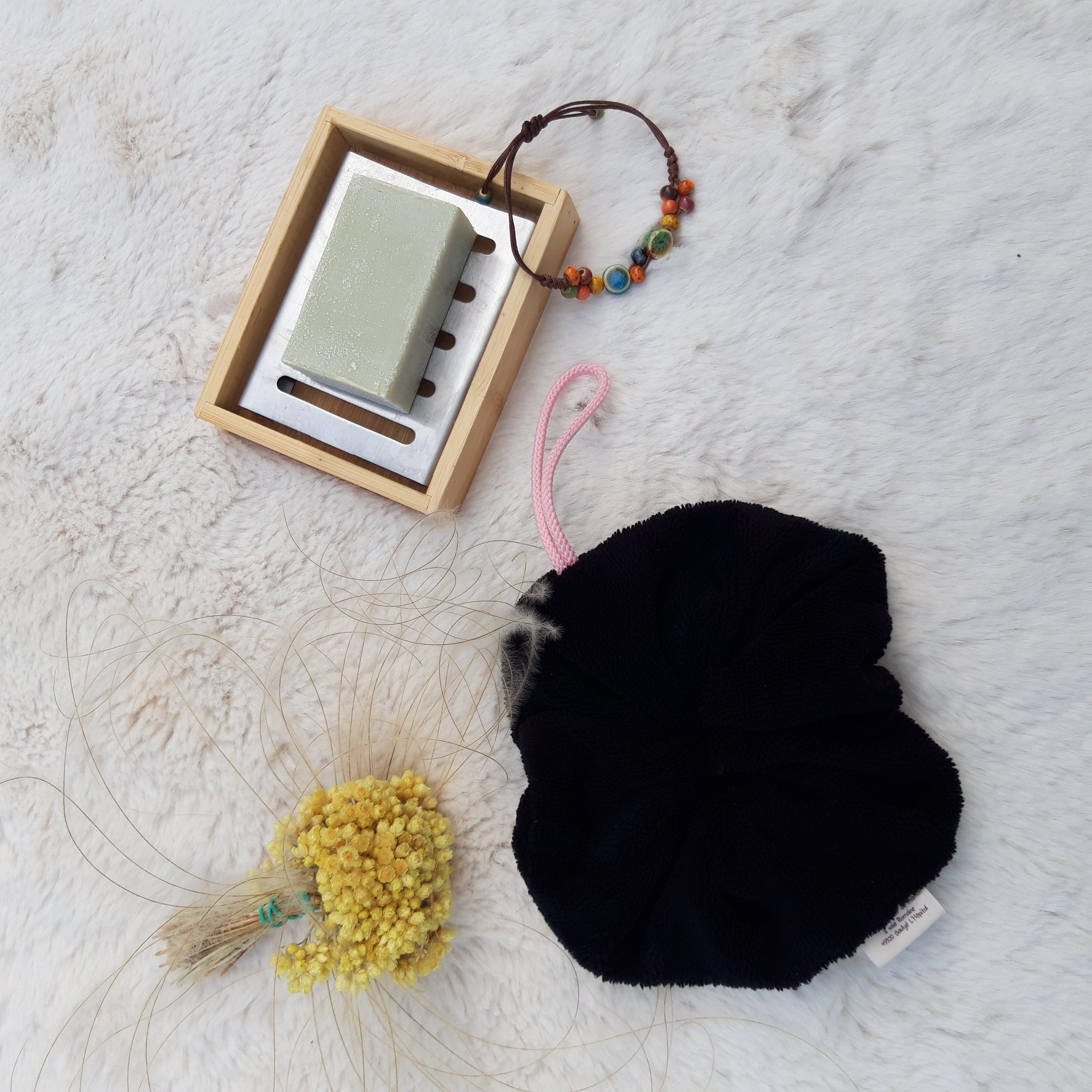 Fleur de douche noire