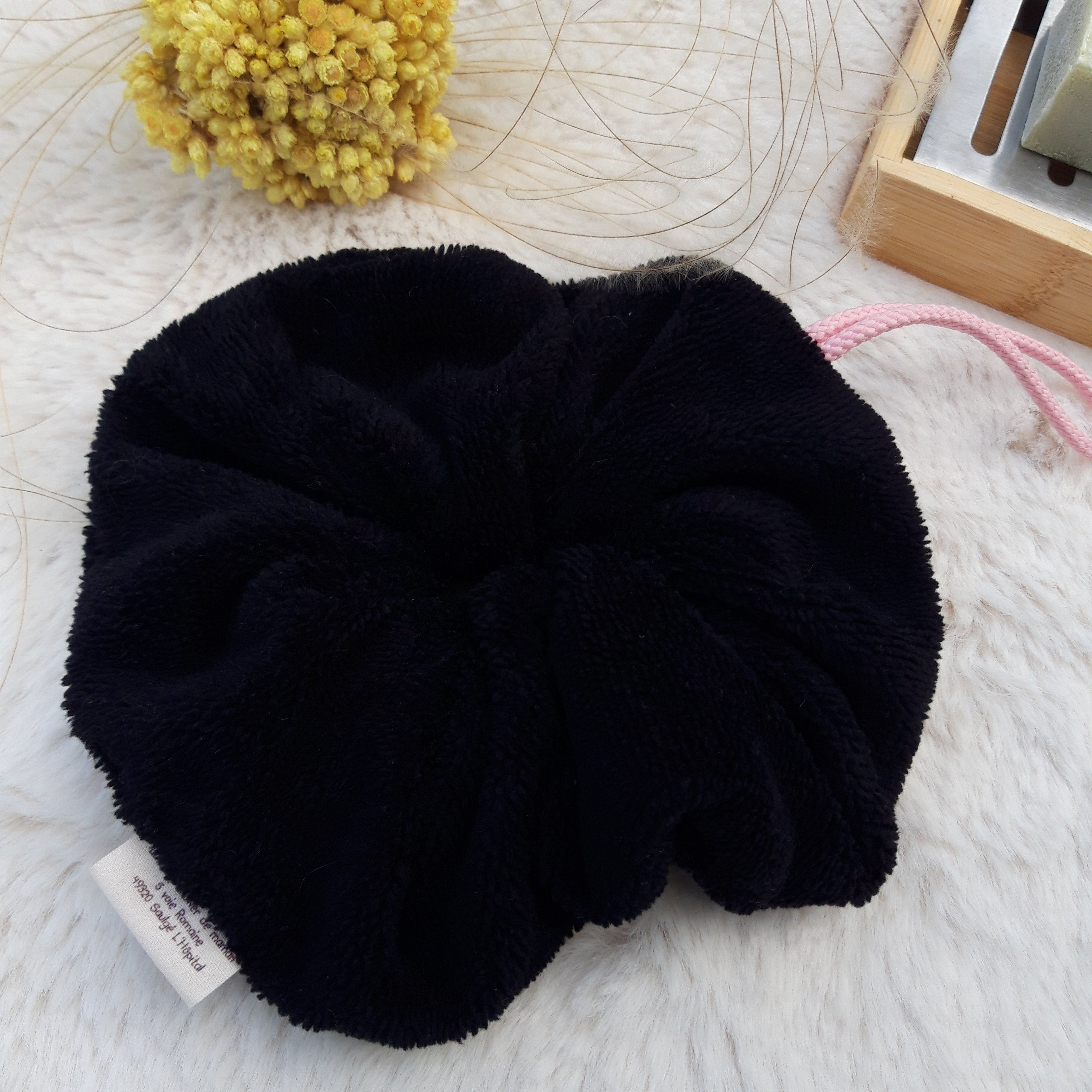 Fleur de douche noire