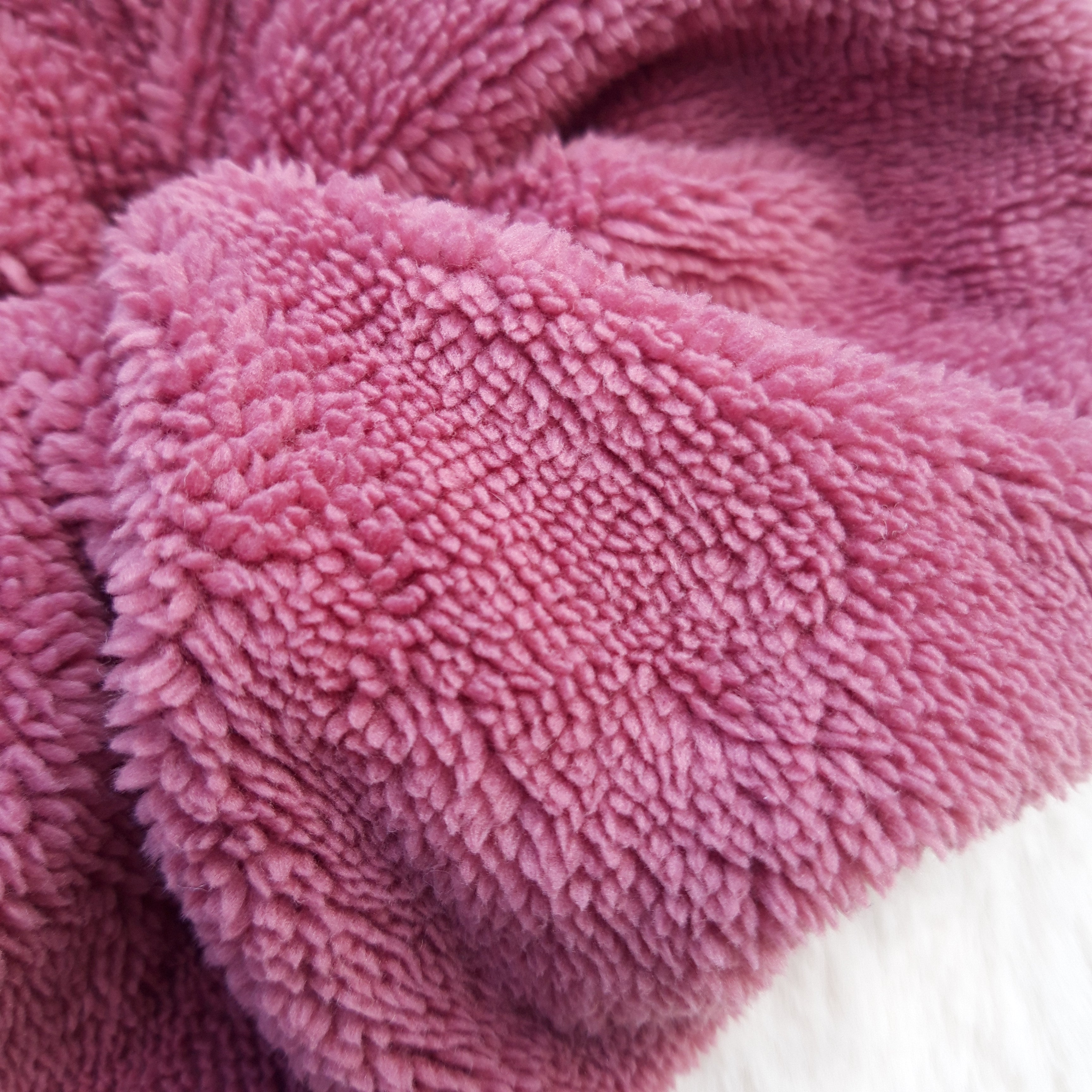 Fleur de douche vieux rose